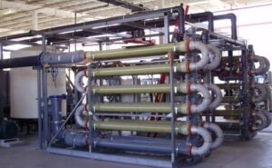 Aerospace wastewater treatment systems